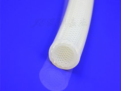 白色編織硅膠管